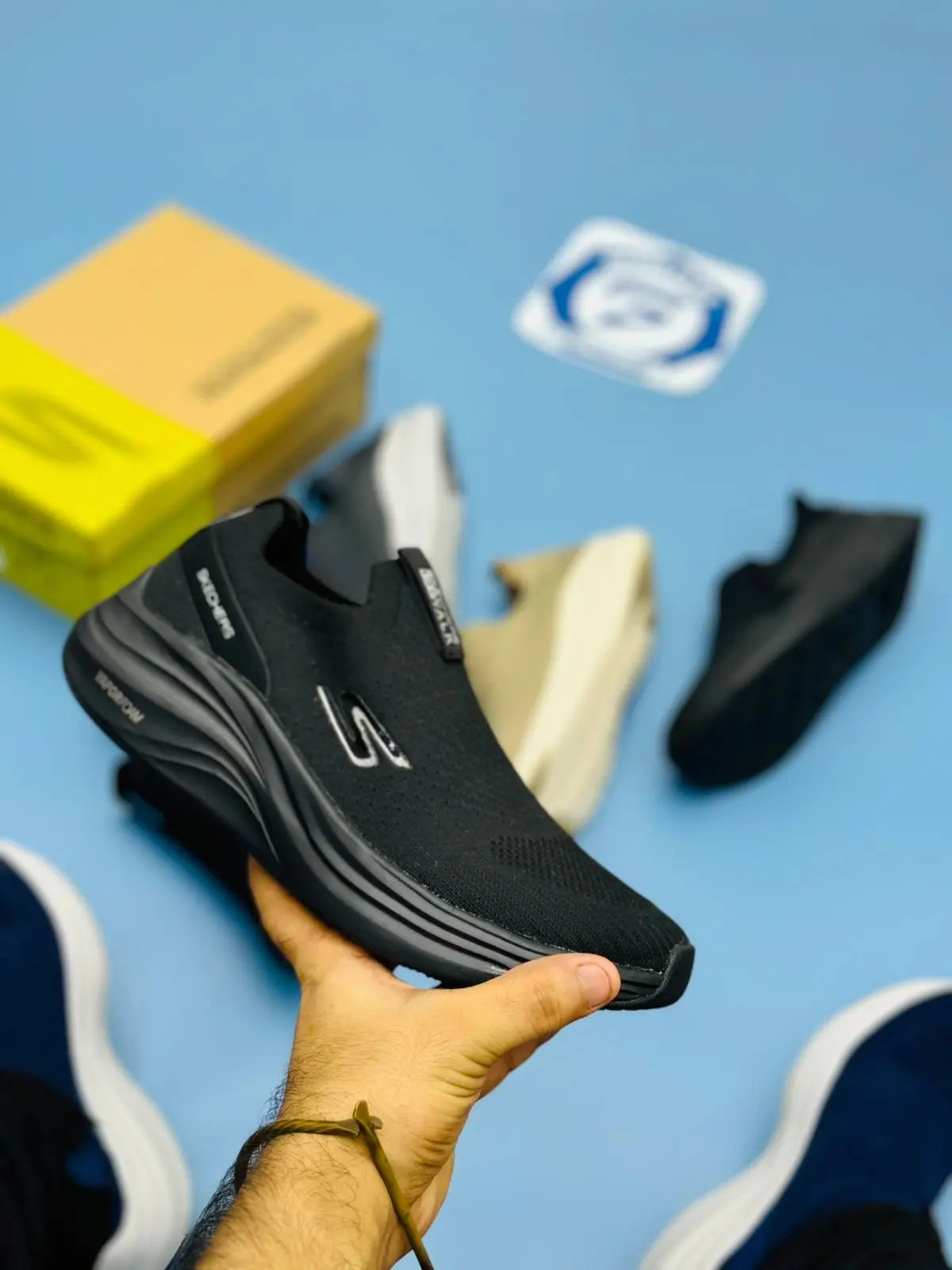Skechers Vapor Foam (Black) Sketchers