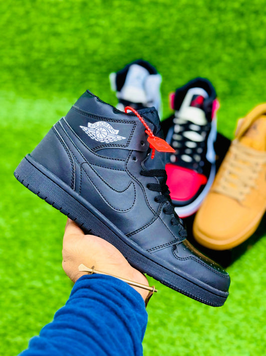Nike Air Jordan 1 High – Black - Prime Walks