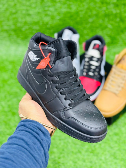 Nike Air Jordan 1 High – Black - Prime Walks