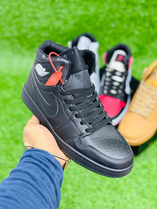 Nike Air Jordan 1 High – Black - Prime Walks