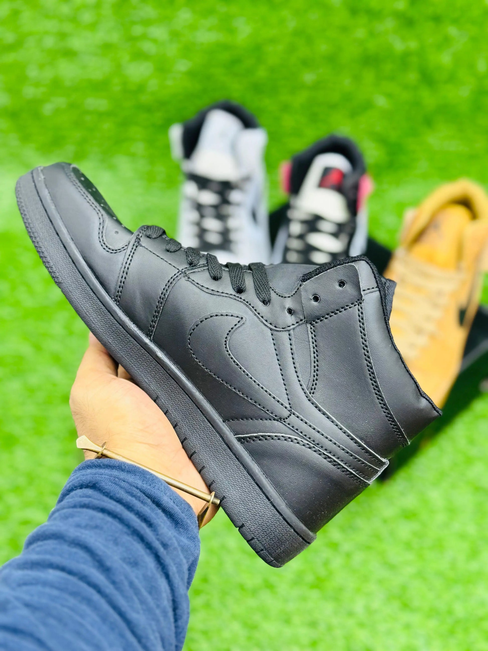 Nike Air Jordan 1 High – Black - Prime Walks