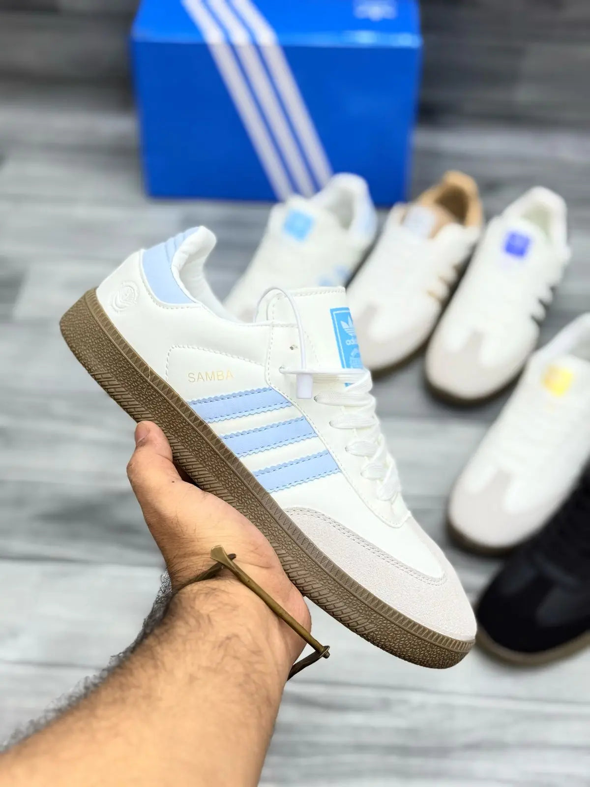 Adidas Samba Halo Blue Adidas