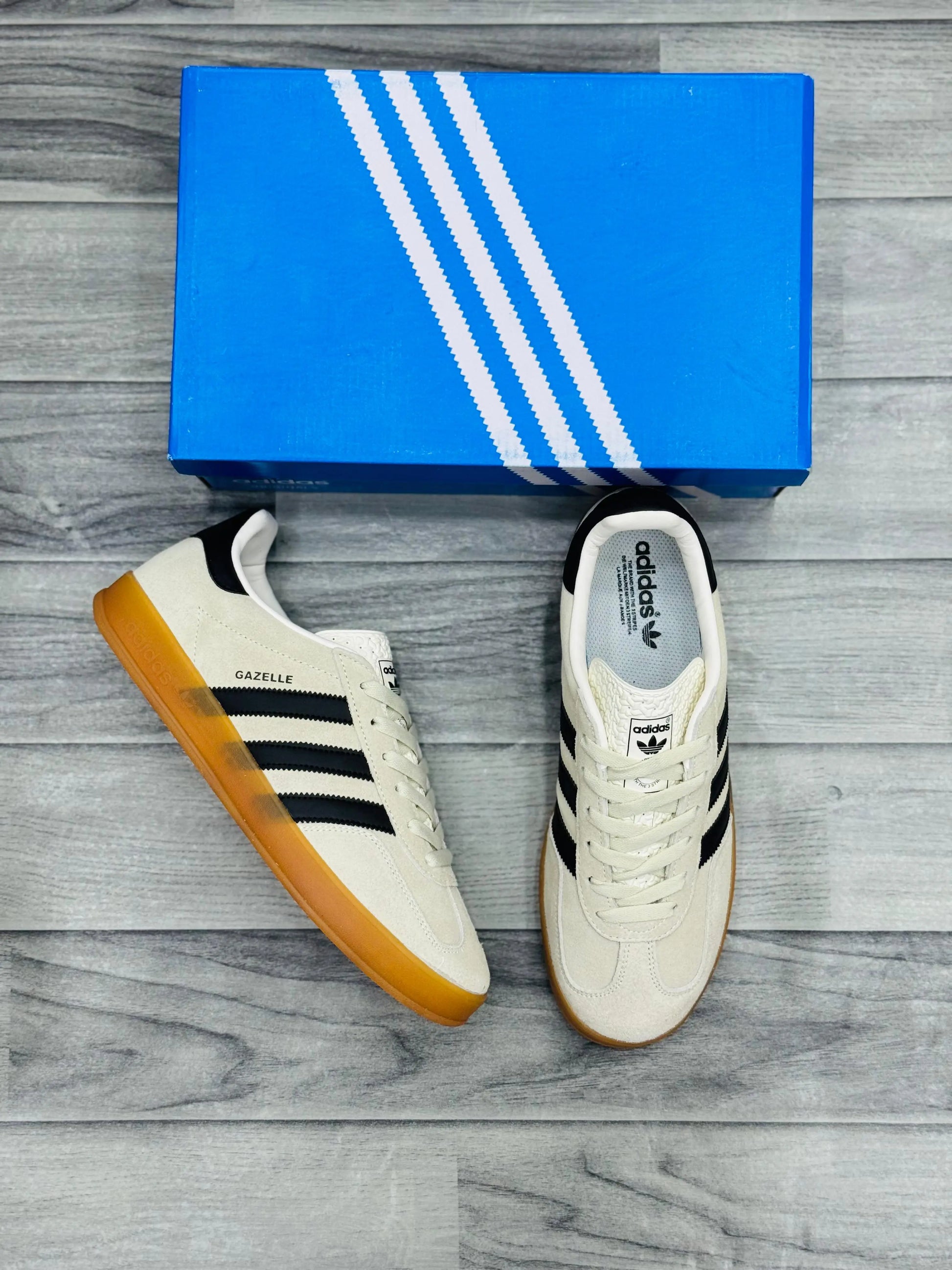 Adidas Gazelle - Off White Black Prime Walks