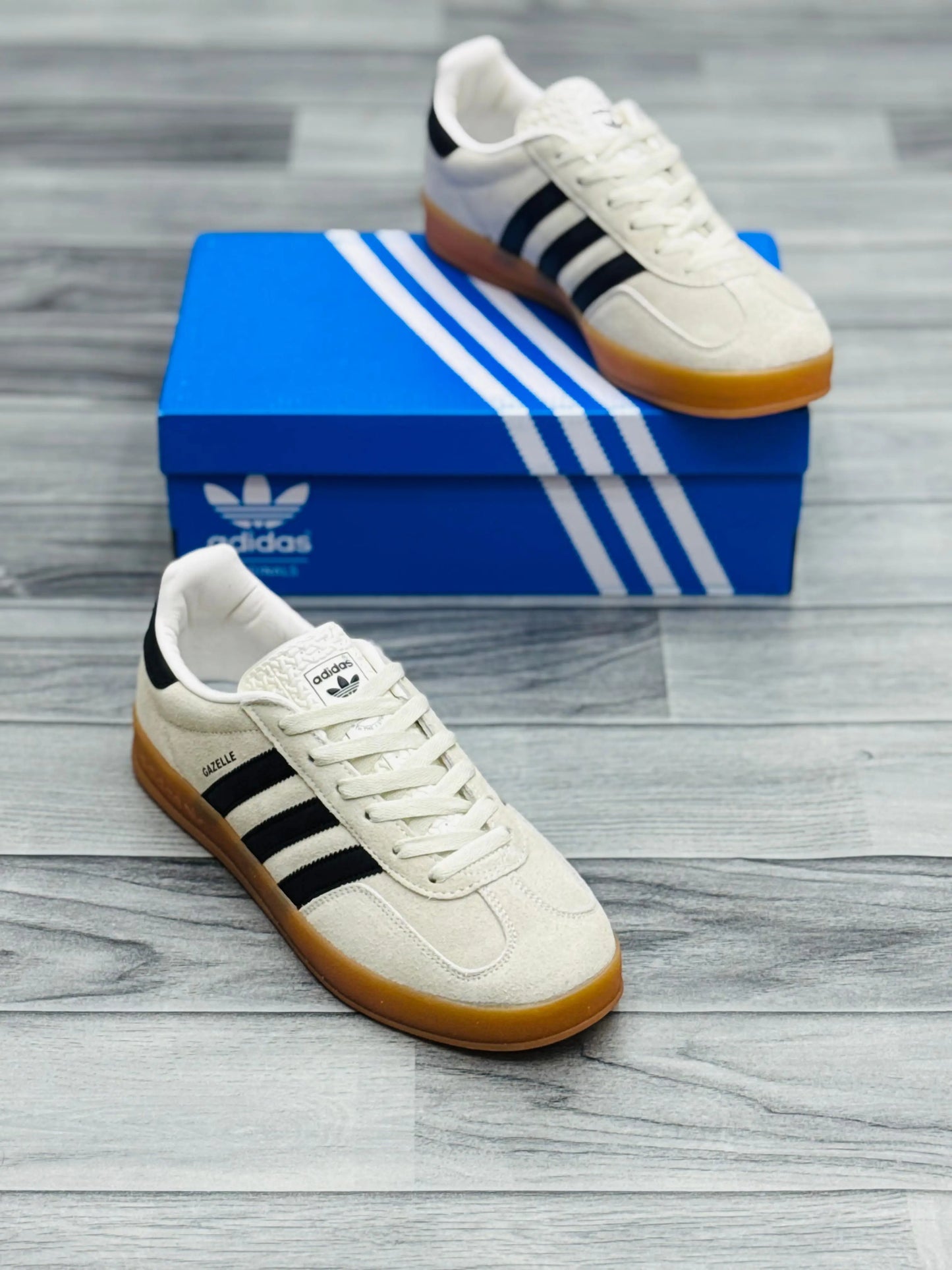 Adidas Gazelle - Off White Black Prime Walks
