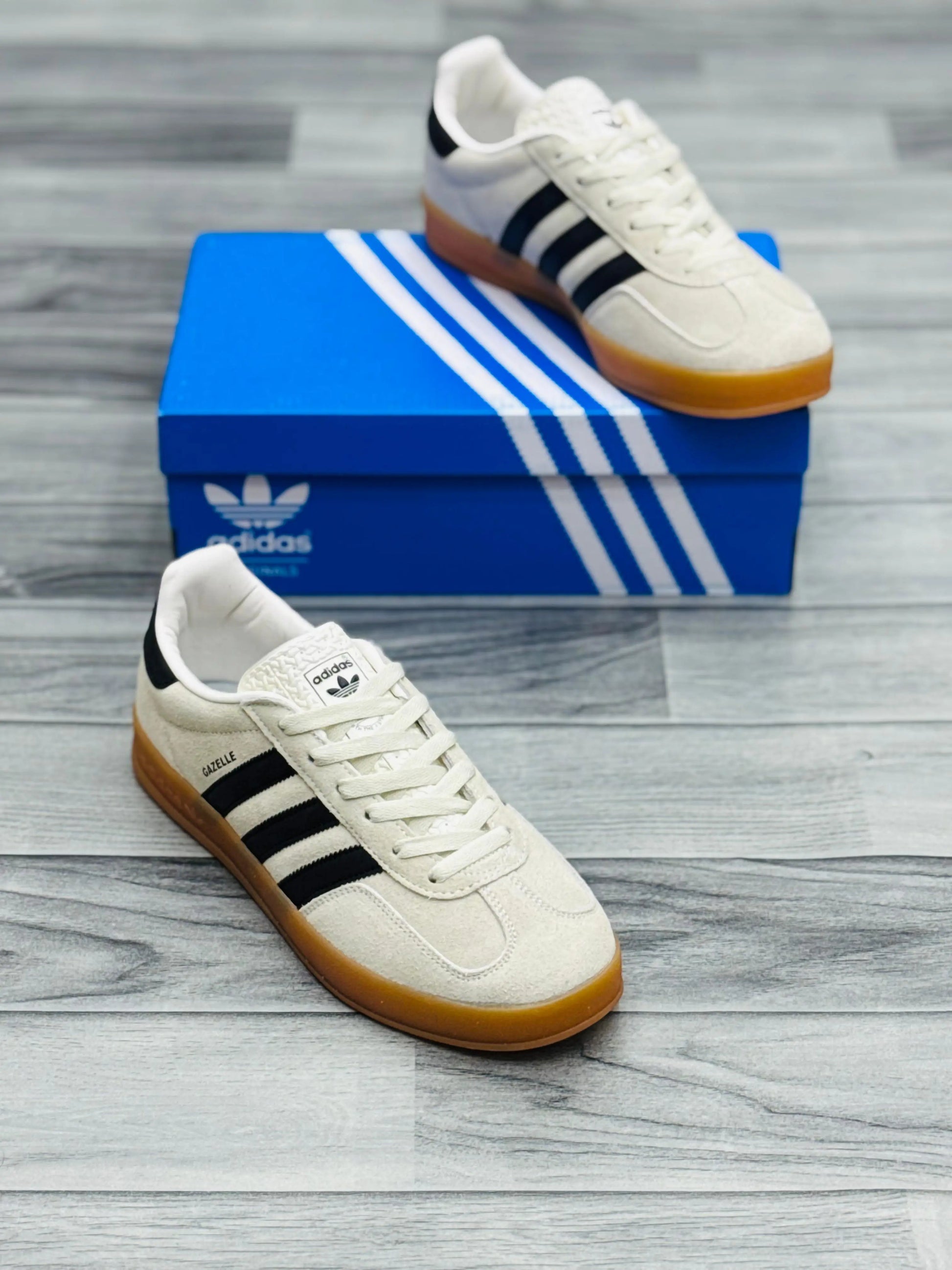 Adidas Gazelle - Off White Black Prime Walks
