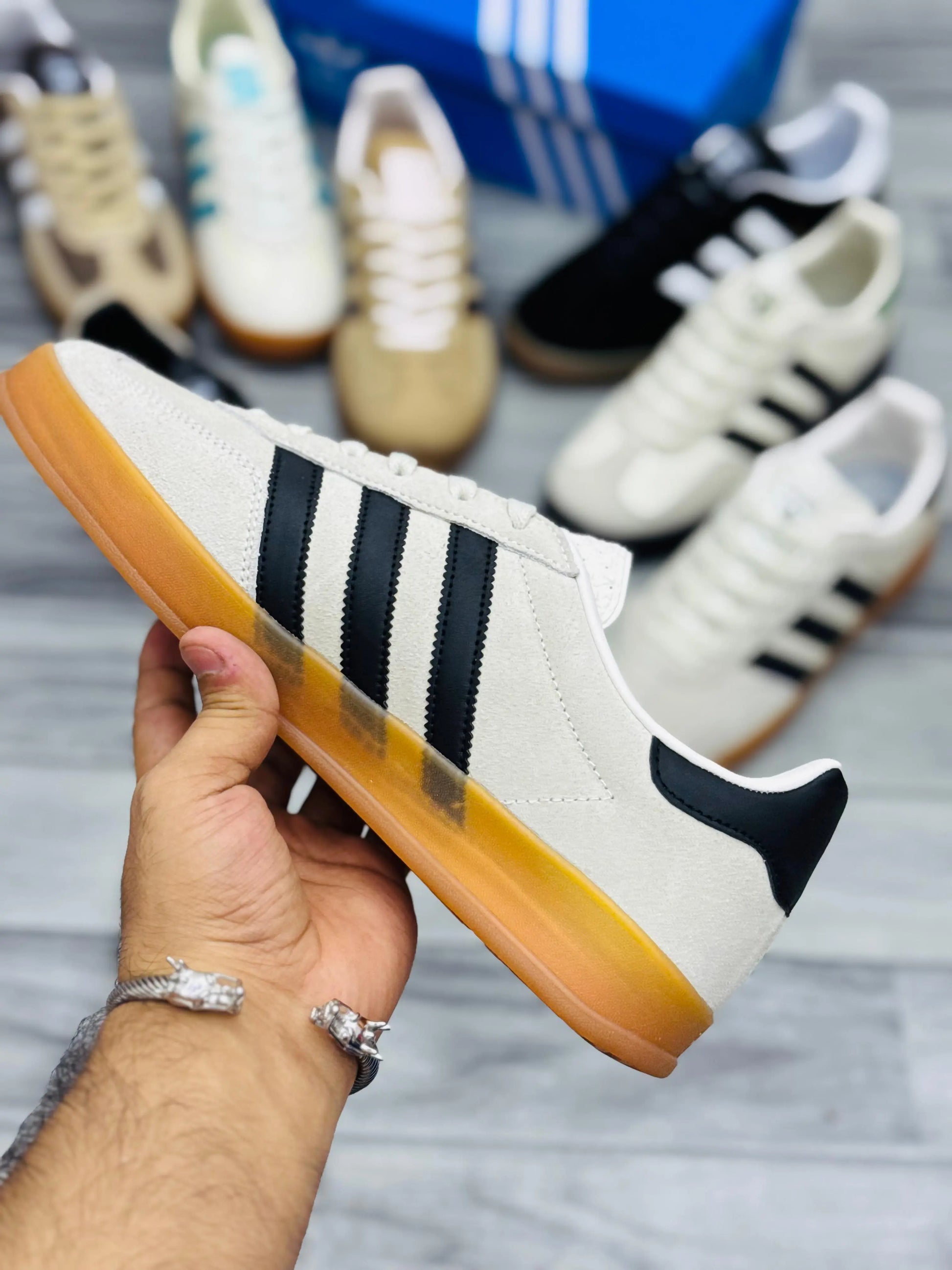 Adidas Gazelle - Off White Black Prime Walks