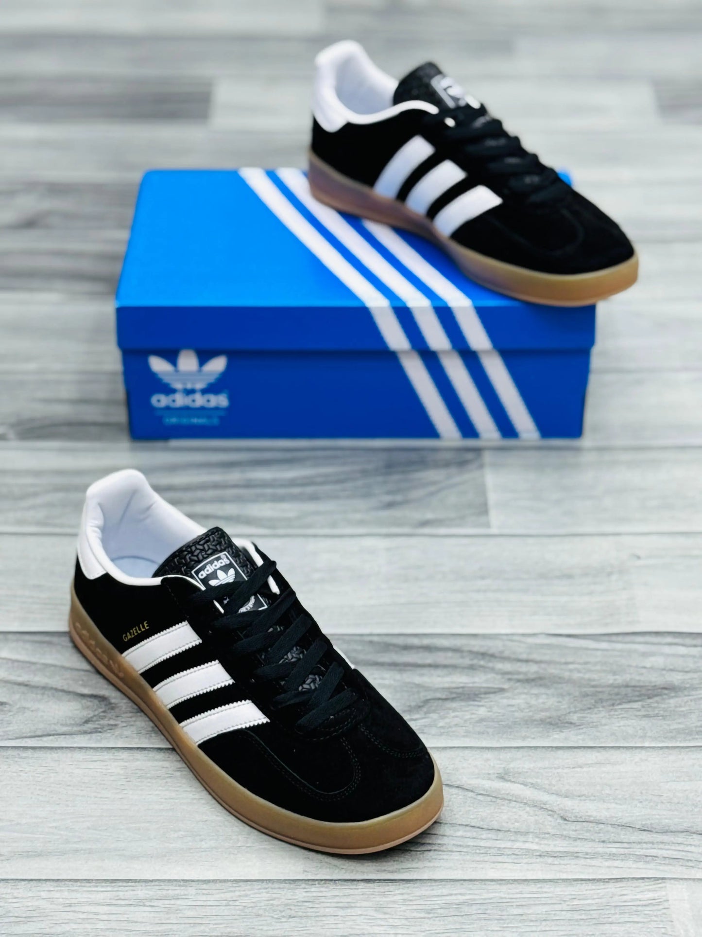Adidas Gazelle - Core Black Prime Walks