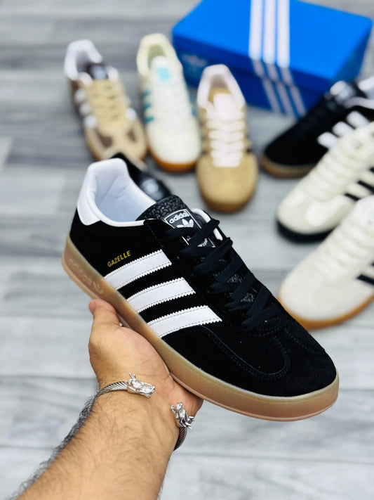 Adidas Gazelle - Core Black Prime Walks