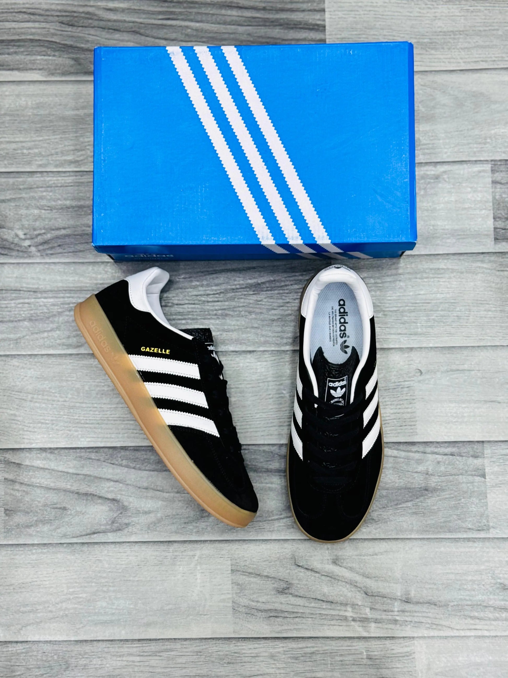 Adidas Gazelle - Core Black Prime Walks