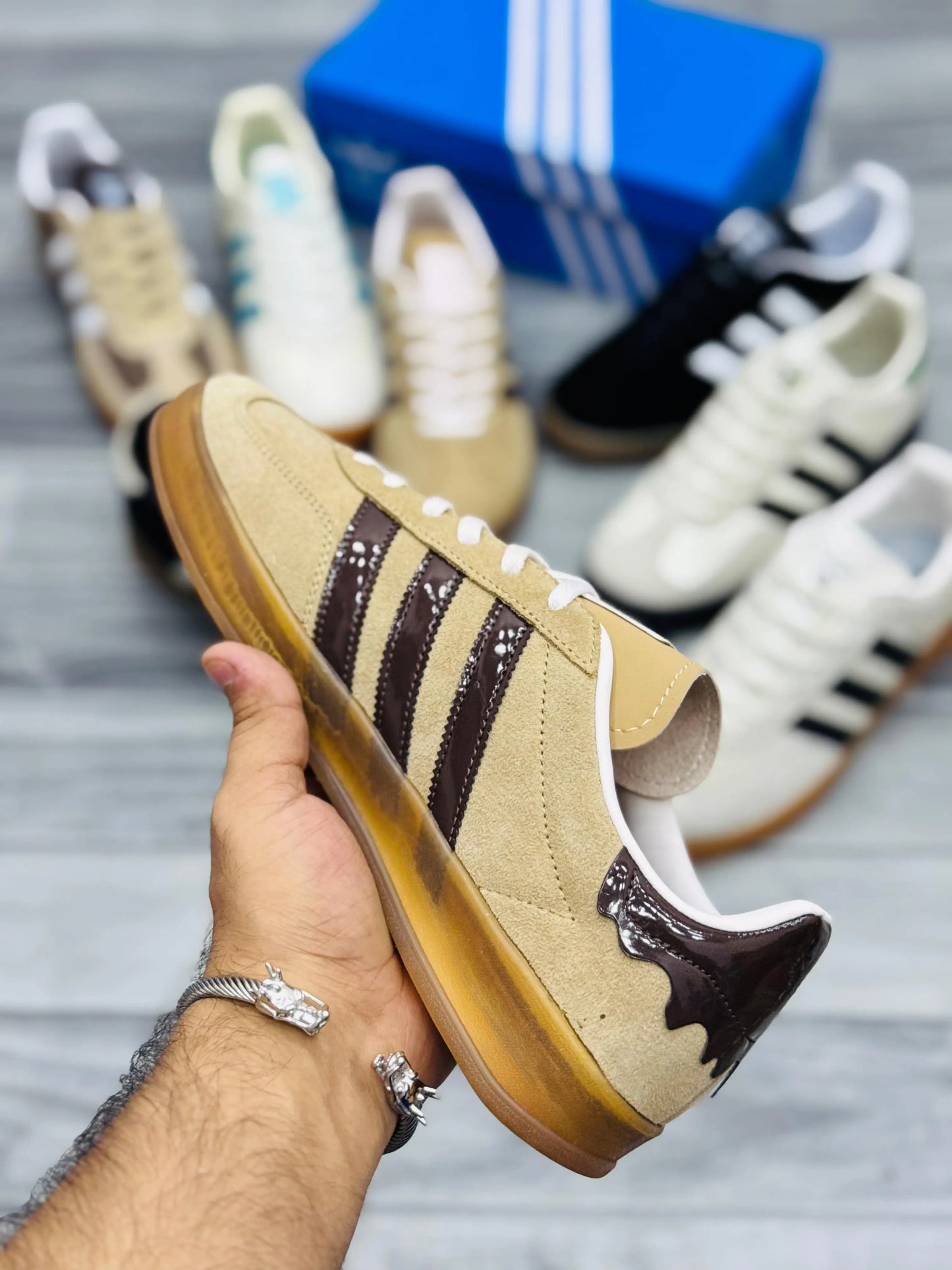 Adidas Gazelle - Beige Prime Walks