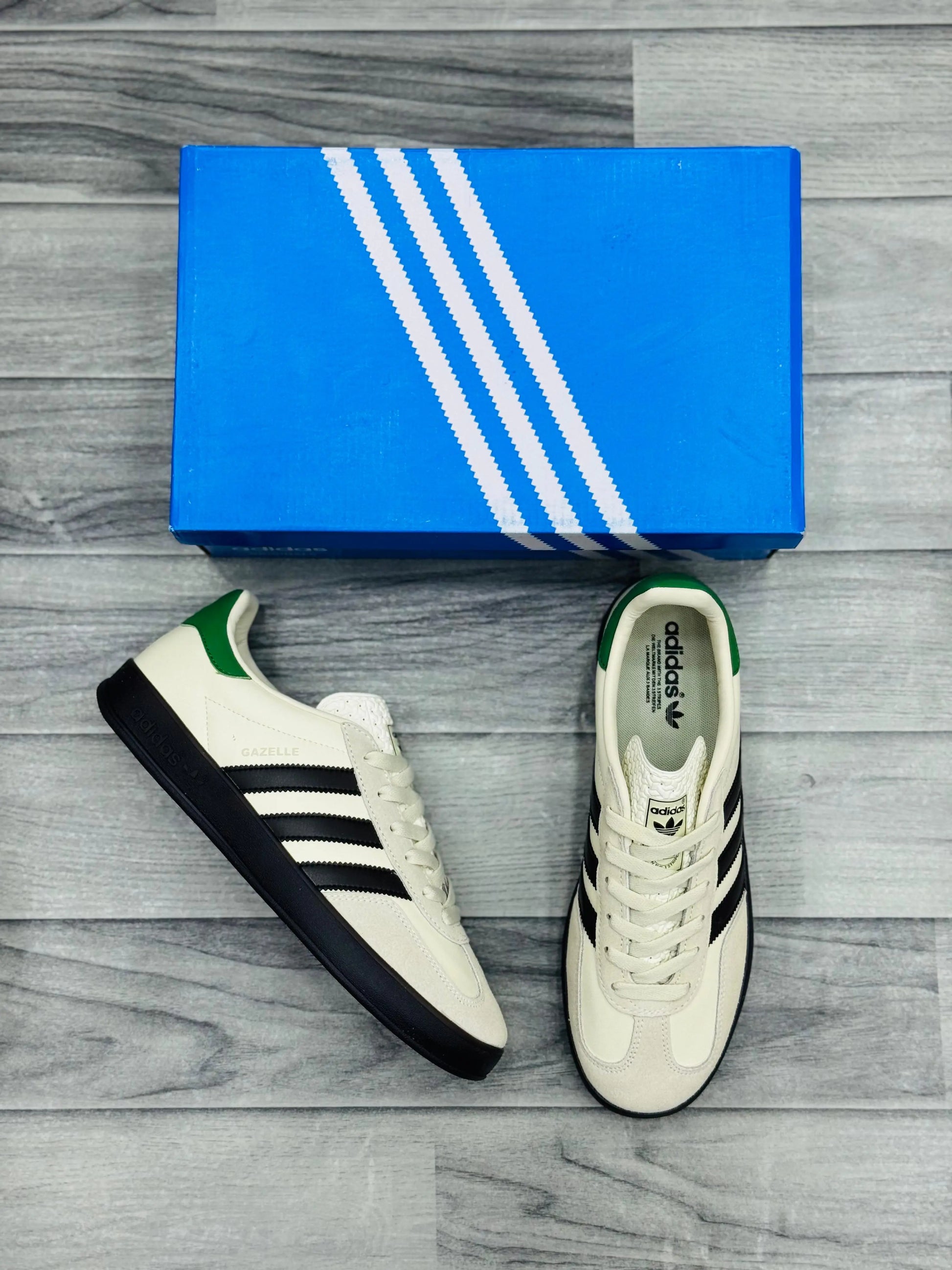 Adidas Gazelle - Core White Prime Walks