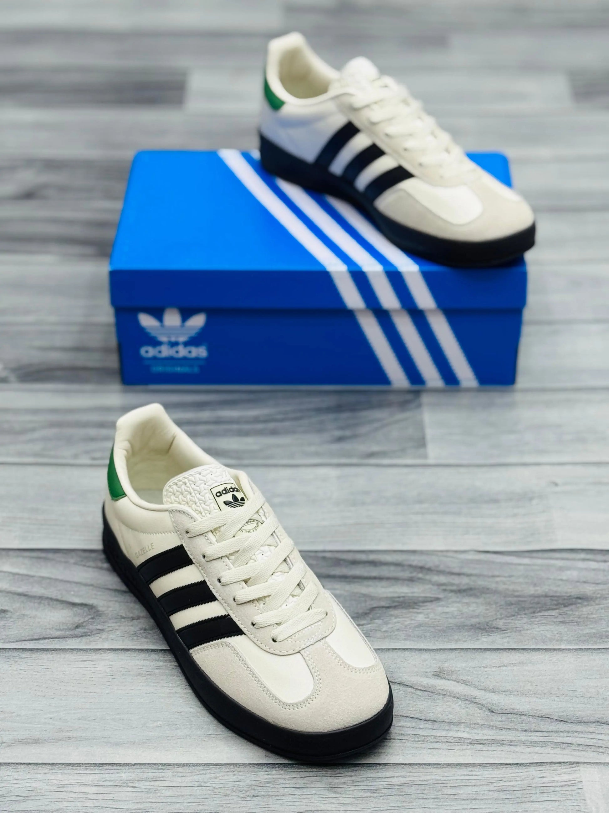 Adidas Gazelle - Core White Prime Walks