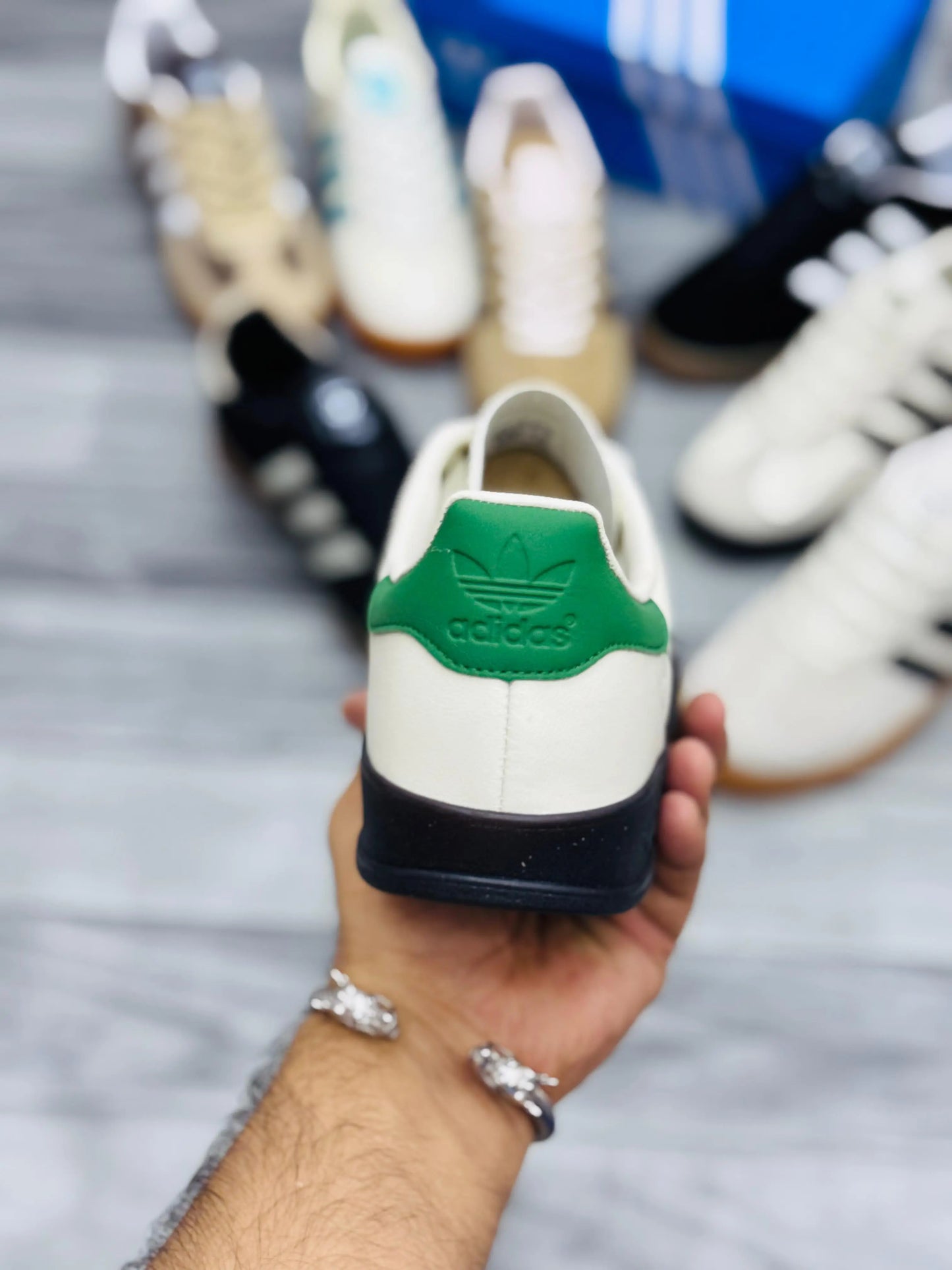 Adidas Gazelle - Core White Prime Walks