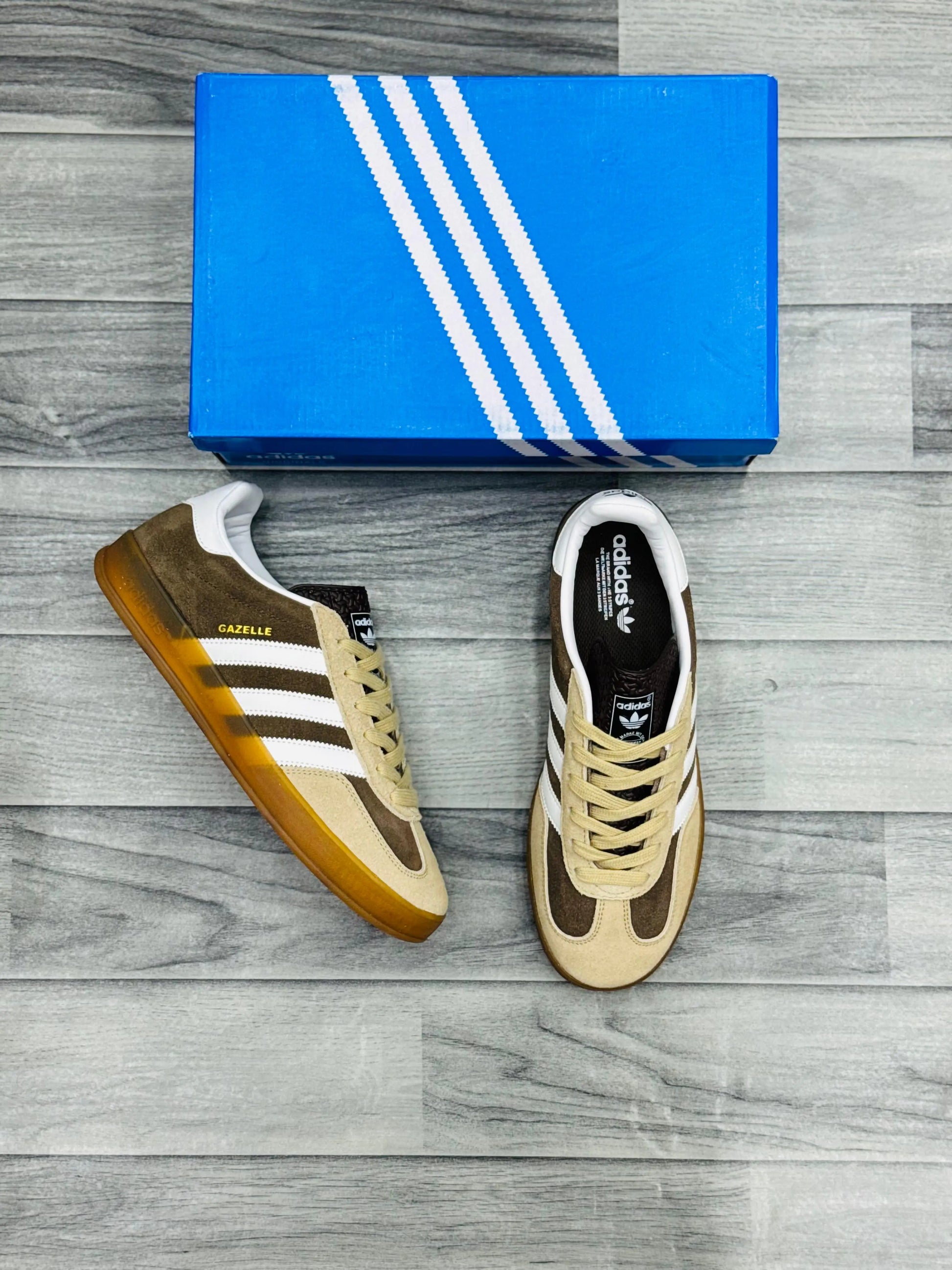 Adidas Gazelle - Brown Prime Walks
