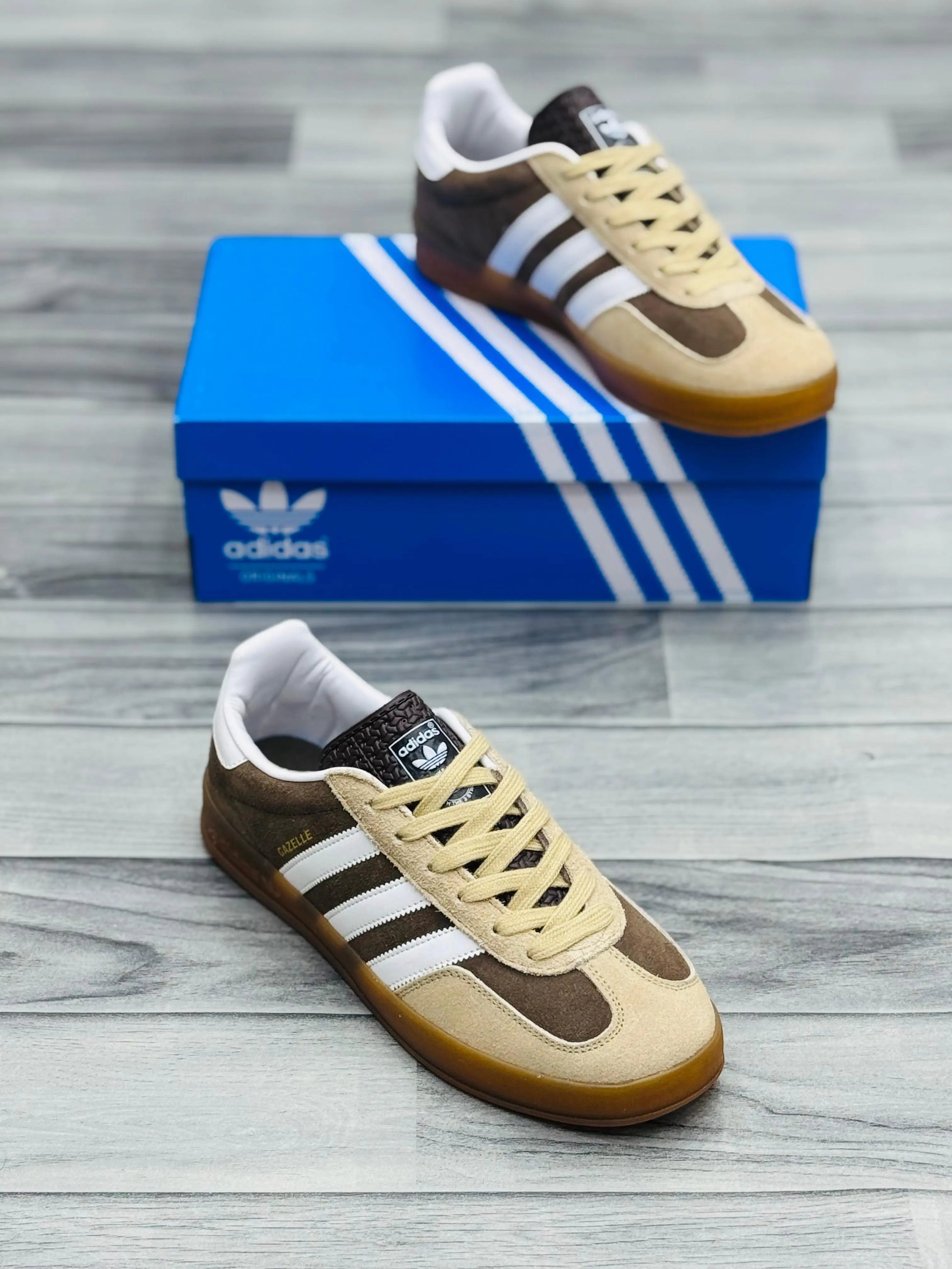 Adidas Gazelle - Brown Prime Walks