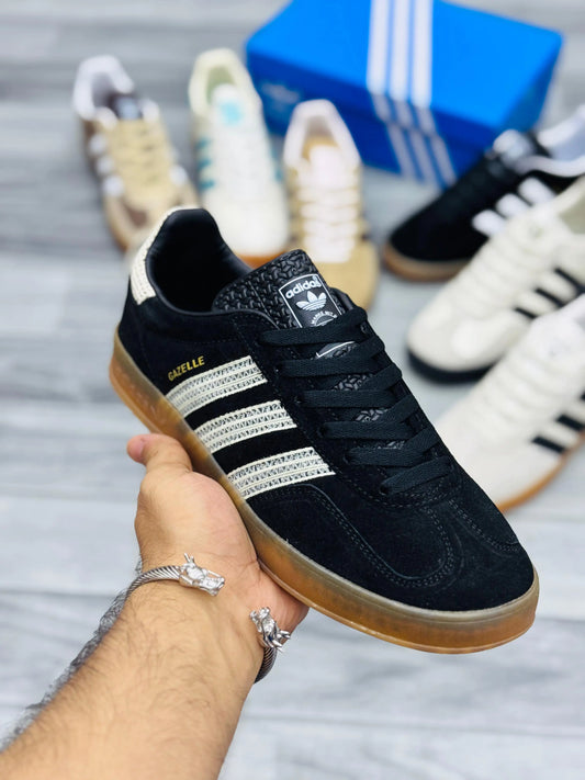Adidas Gazelle - Bold Black Prime Walks