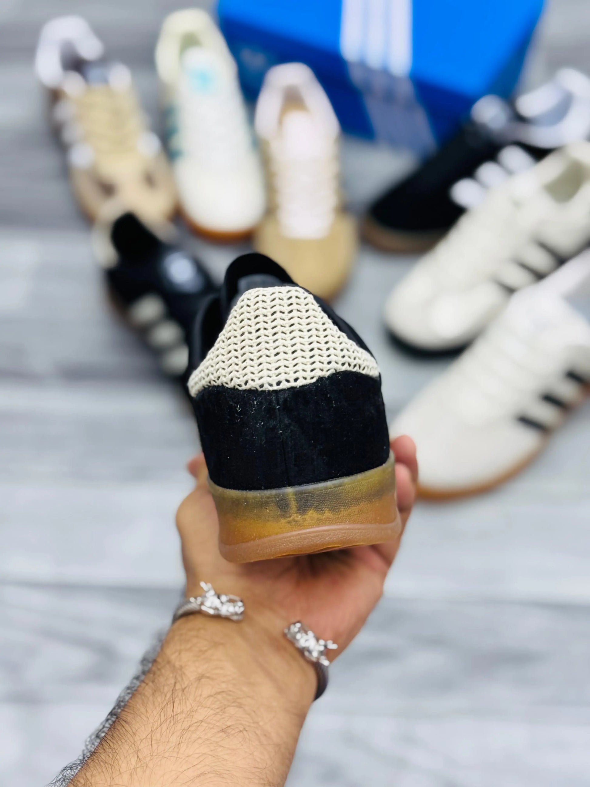 Adidas Gazelle - Bold Black Prime Walks