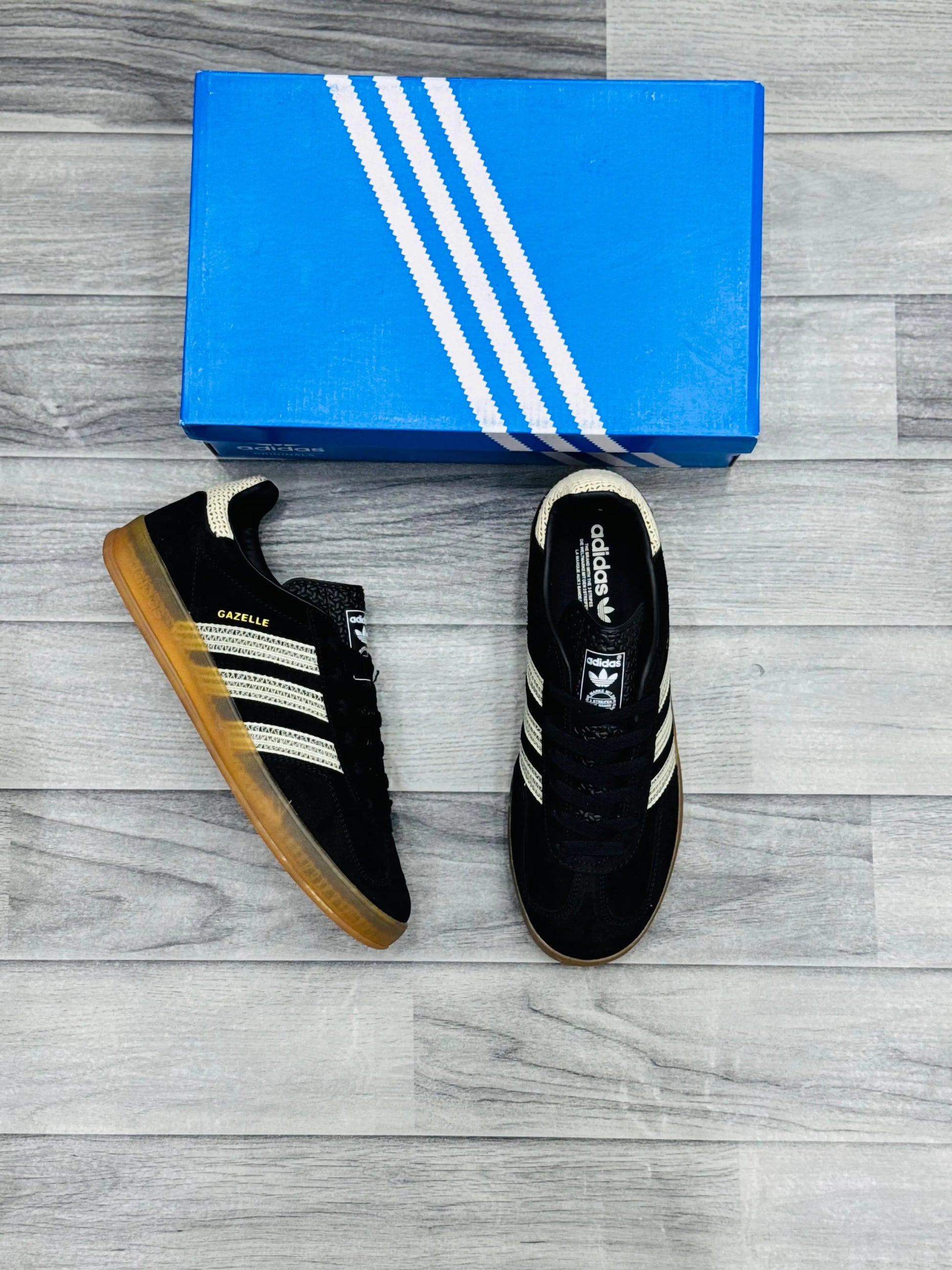 Adidas Gazelle - Bold Black Prime Walks