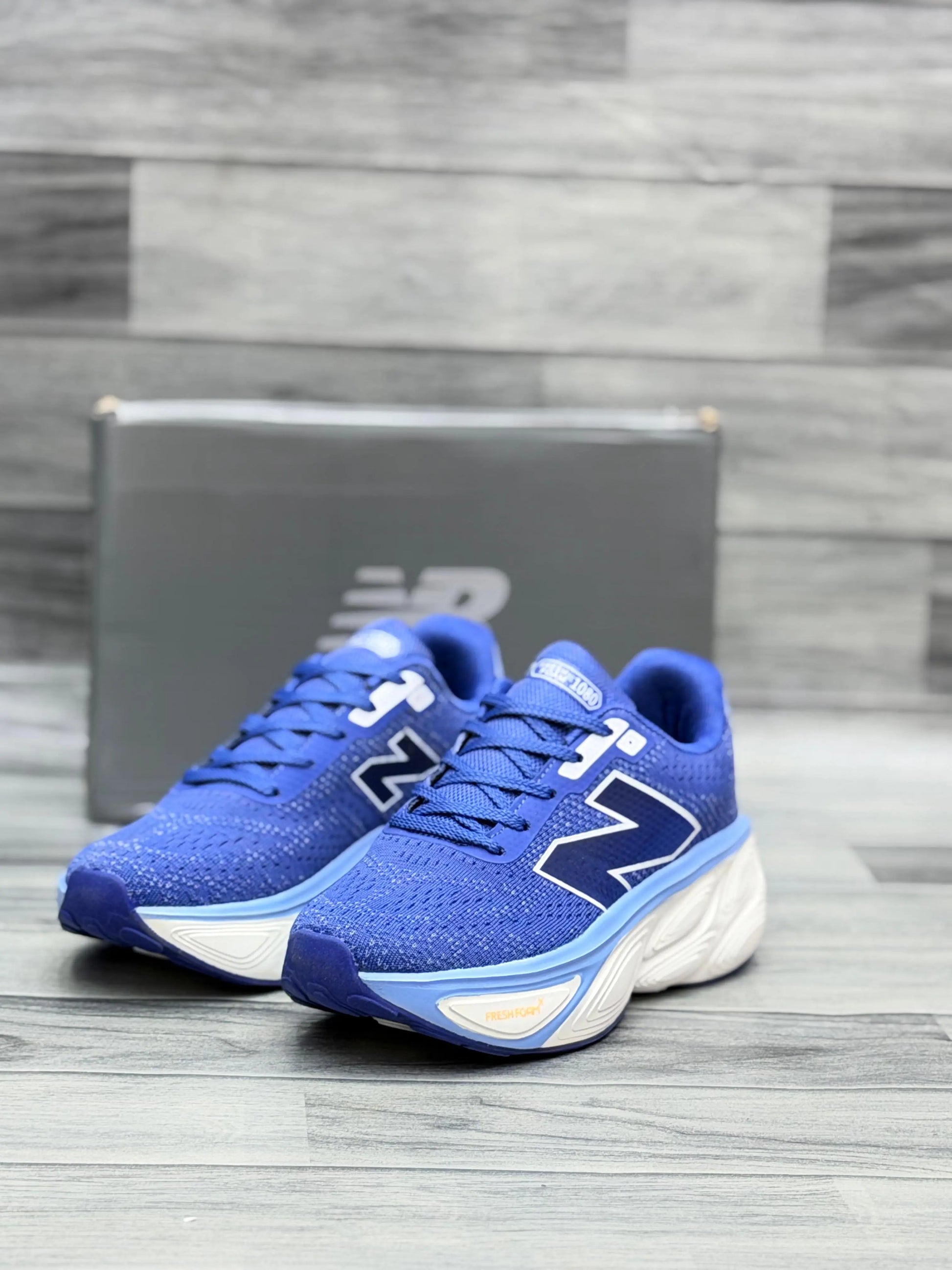 NB Fresh Foam X More V5 - Blue Prime Walks