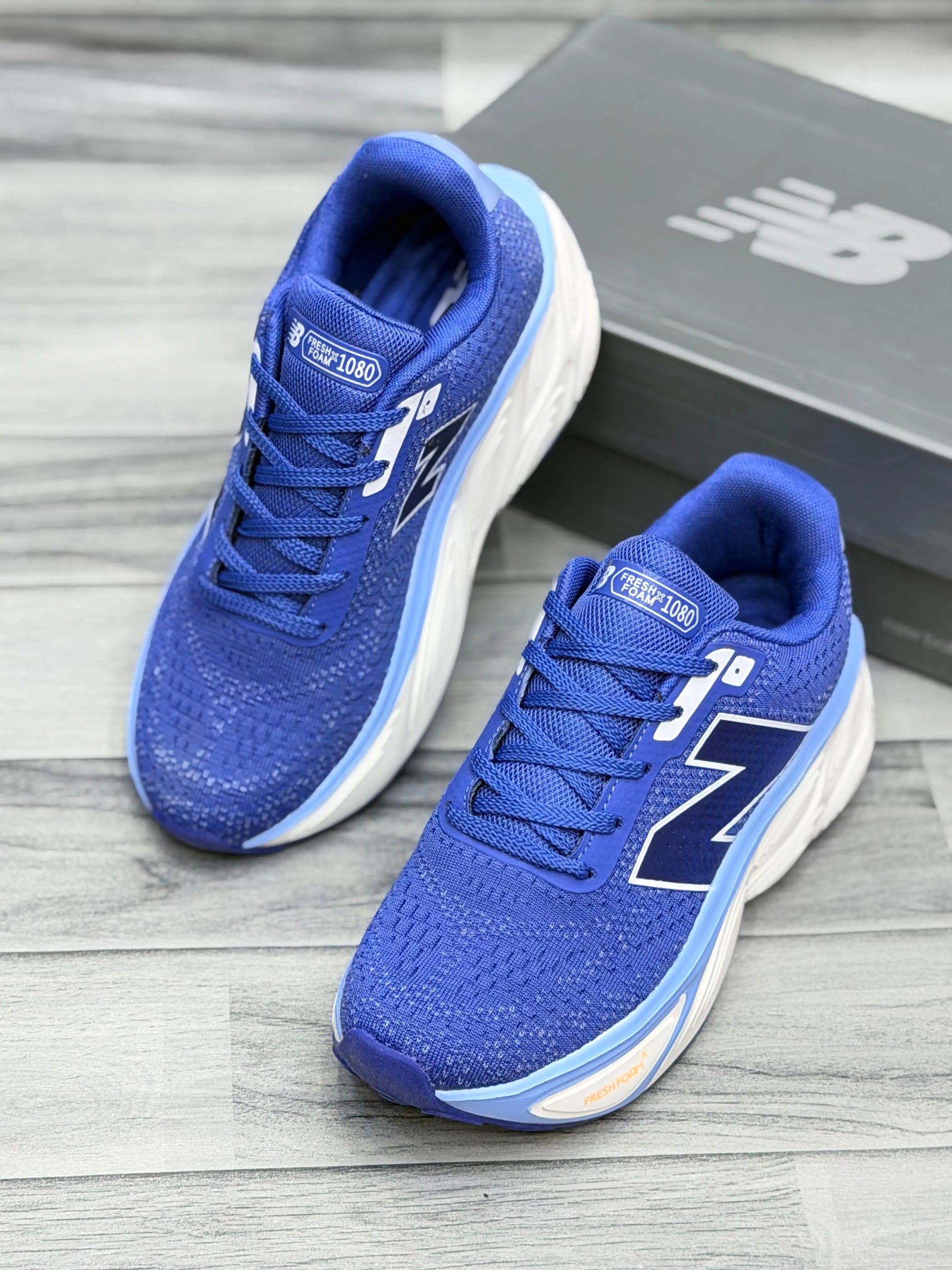 NB Fresh Foam X More V5 - Blue Prime Walks